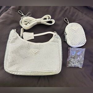 Women’s stylish rhinestone handbag